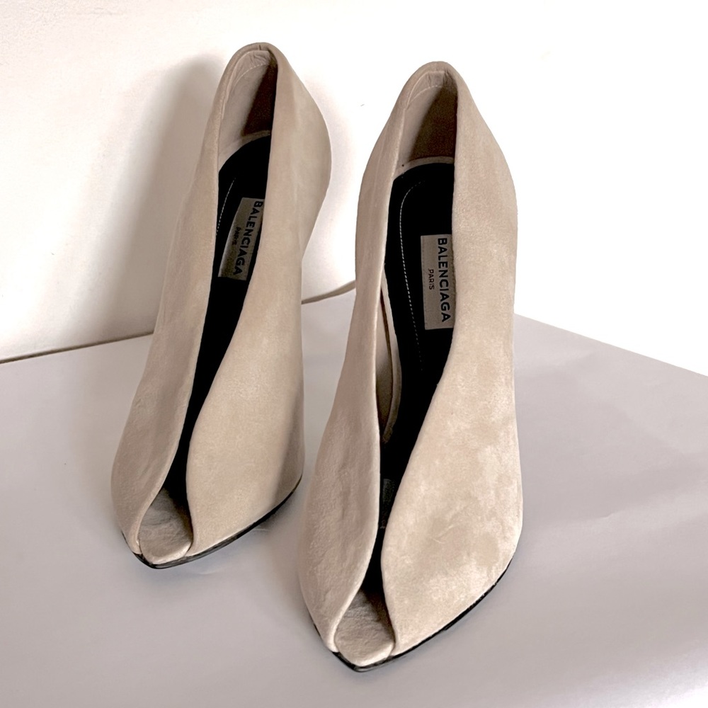 BALENCIAGA SUEDE PUMPS - Picture 5 of 7